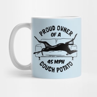 Greyhound 45MPH Couch Potato Mug